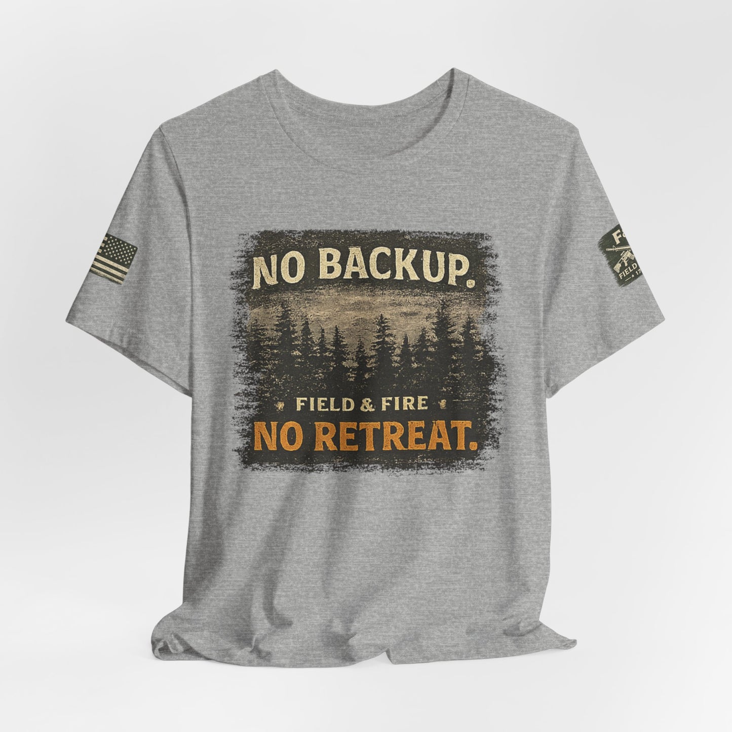 No Backup Unisex Jersey Short Sleeve Tee