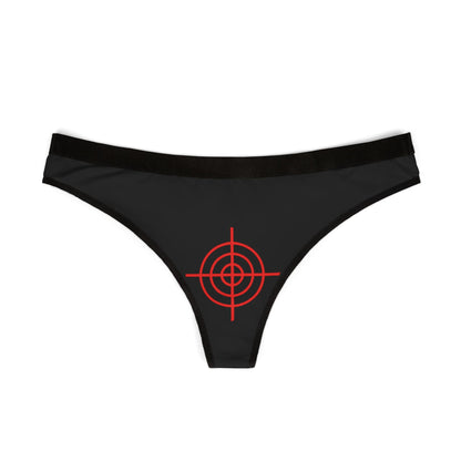 FNF Women's Bullseye Black Thong
