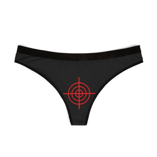 FNF Women's Bullseye Black Thong