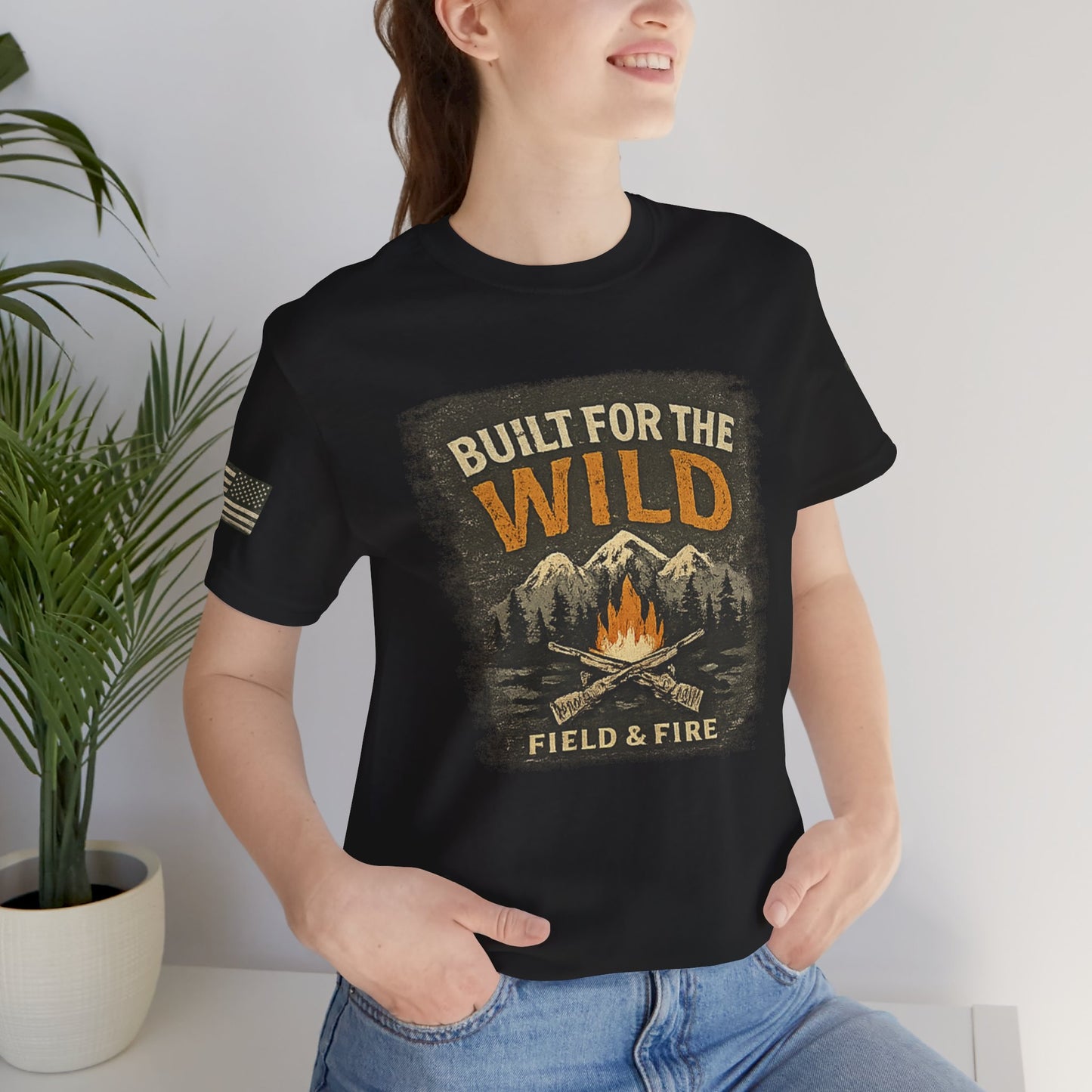 Built For The Wild Unisex Jersey Short Sleeve Tee