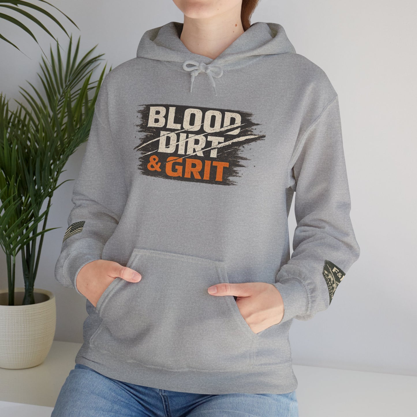 Blood Dirt & Grit Unisex Heavy Blend™ Hooded Sweatshirt