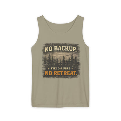 No Backup Unisex Garment-Dyed Tank Top