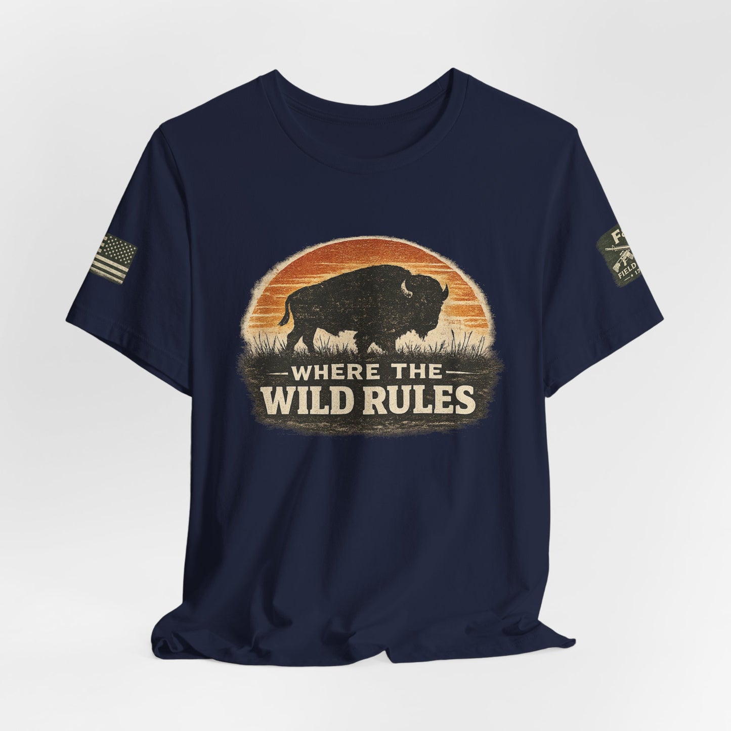 Where The Wild Rules Unisex Jersey Short Sleeve Tee