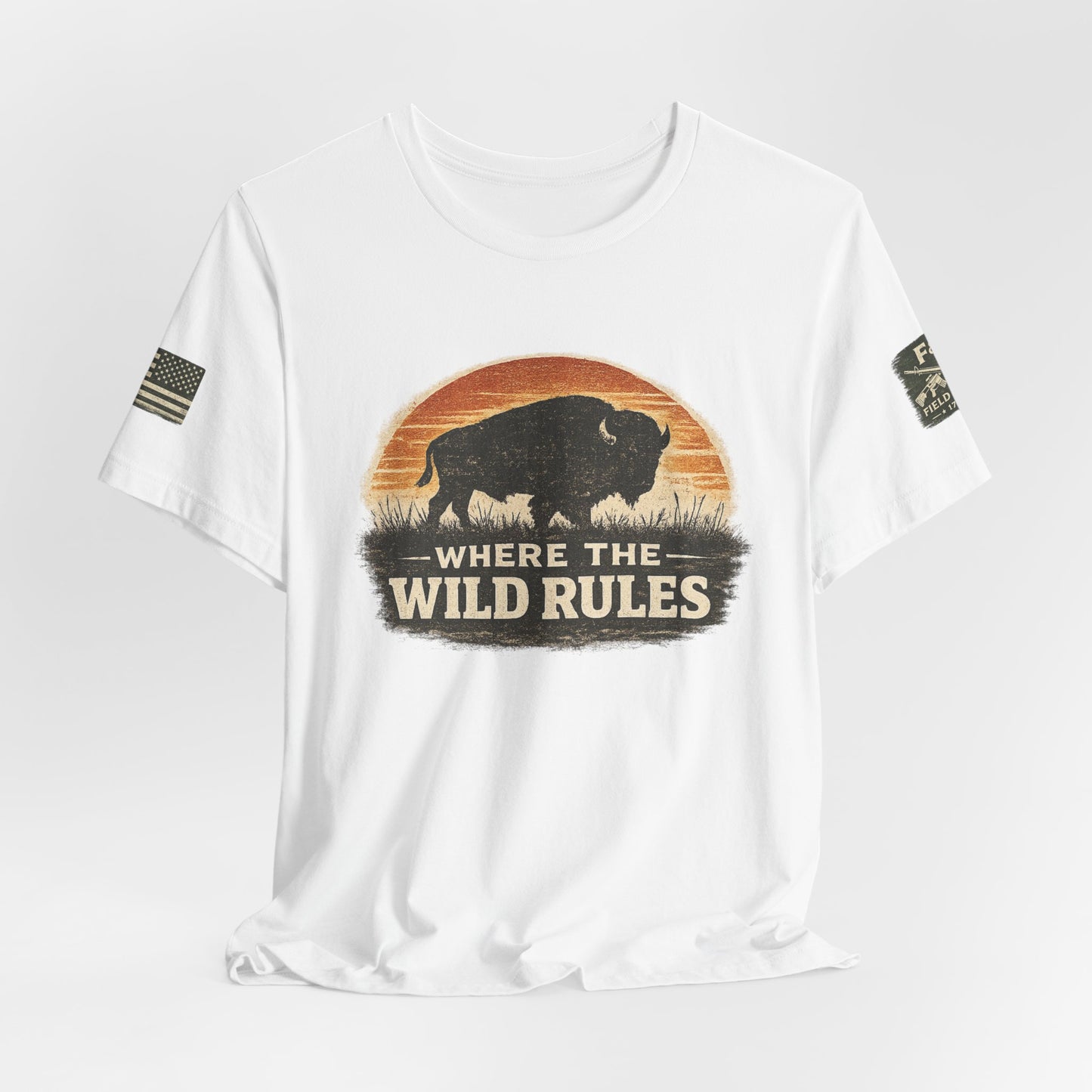 Where The Wild Rules Unisex Jersey Short Sleeve Tee