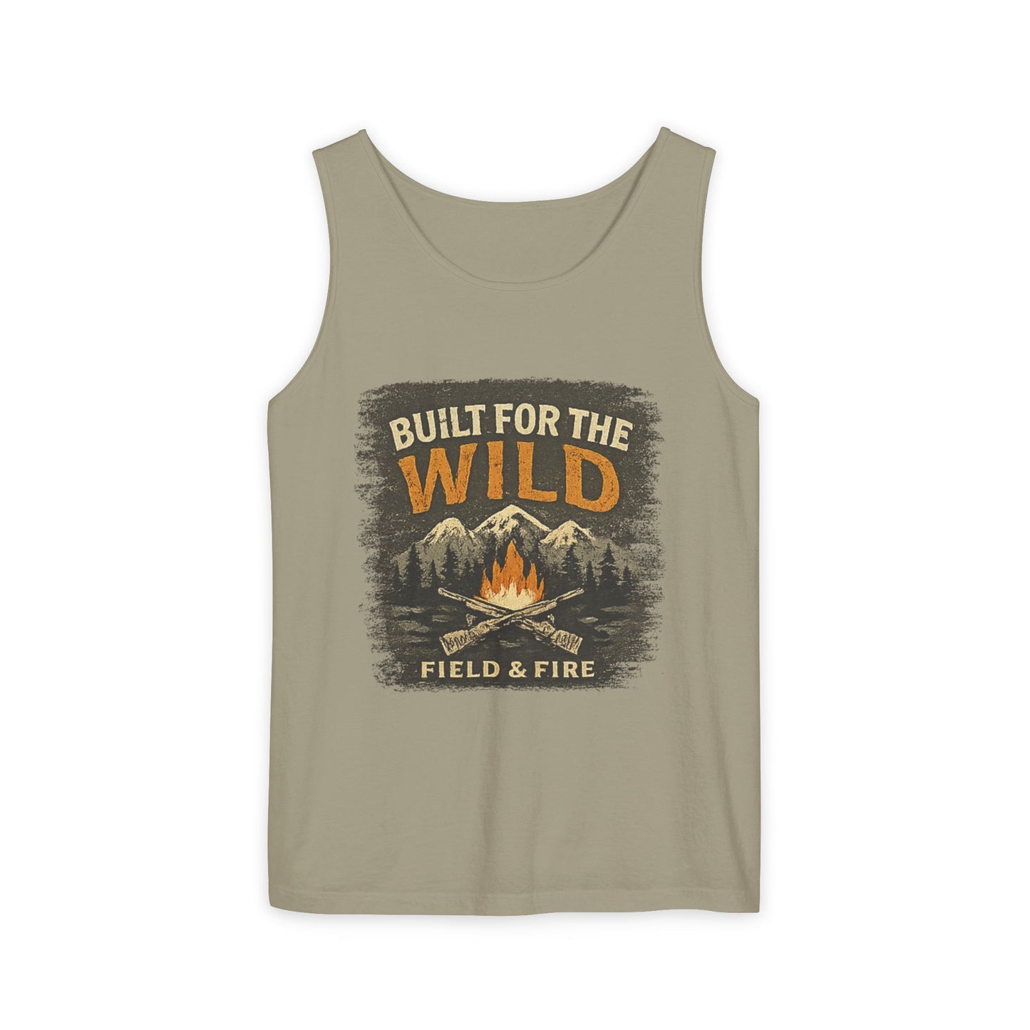 Built For The Wild Unisex Garment-Dyed Tank Top
