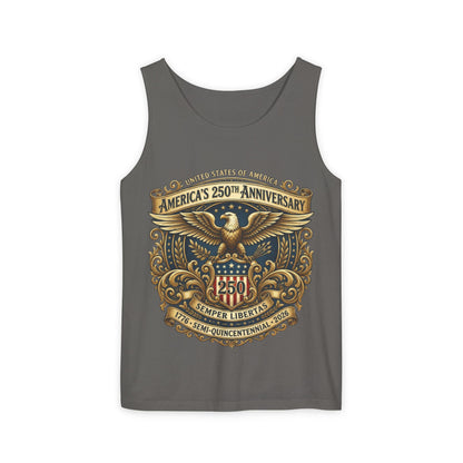 USA 250th Anniversary Unisex Garment-Dyed Tank Top