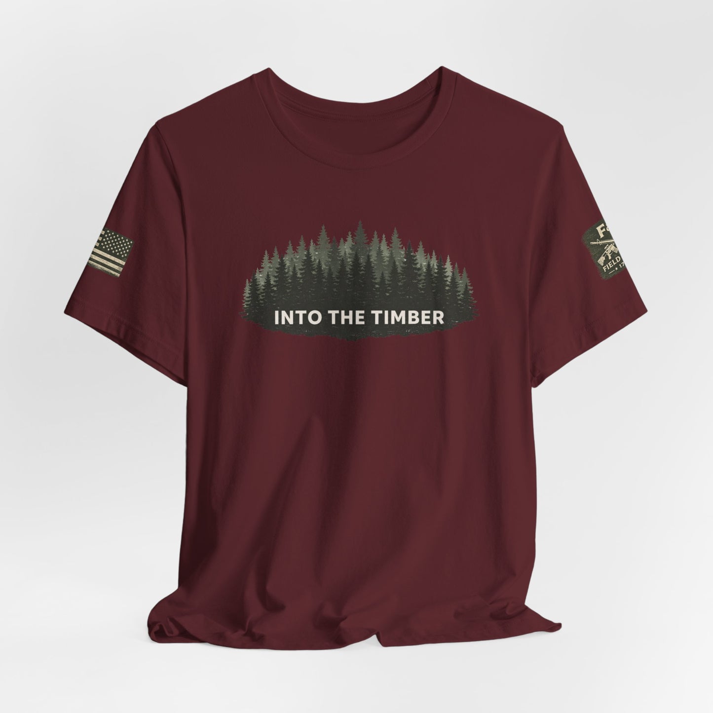 Into The Timber Unisex Jersey Short Sleeve Tee