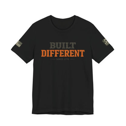 Built Different Unisex Jersey Short Sleeve Tee