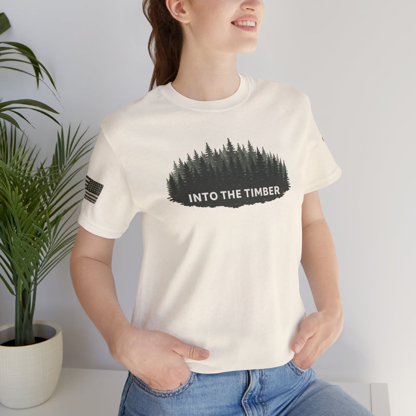 Into The Timber Unisex Jersey Short Sleeve Tee