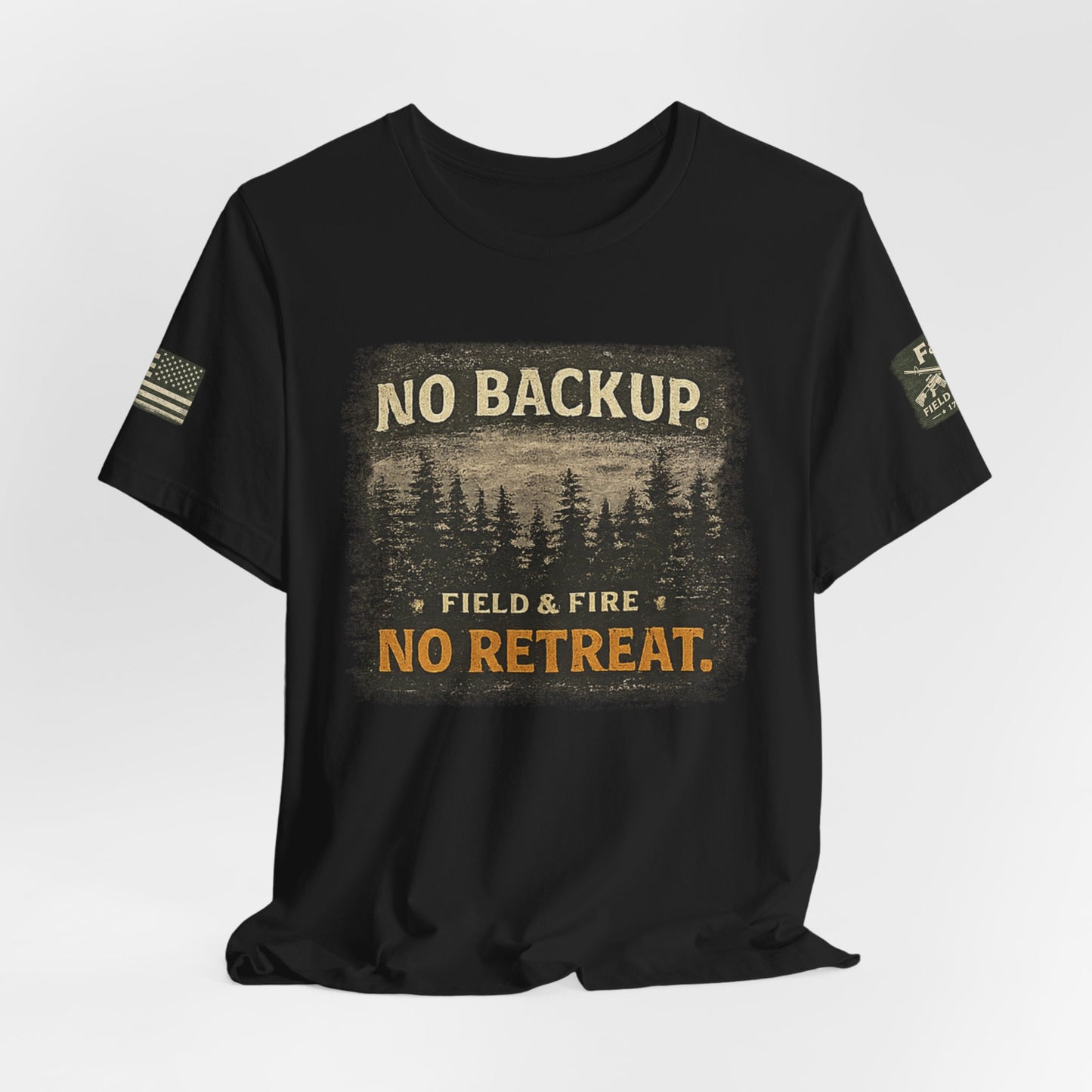 No Backup Unisex Jersey Short Sleeve Tee
