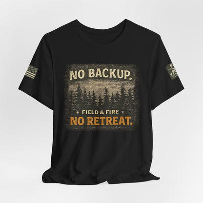 No Backup Unisex Jersey Short Sleeve Tee