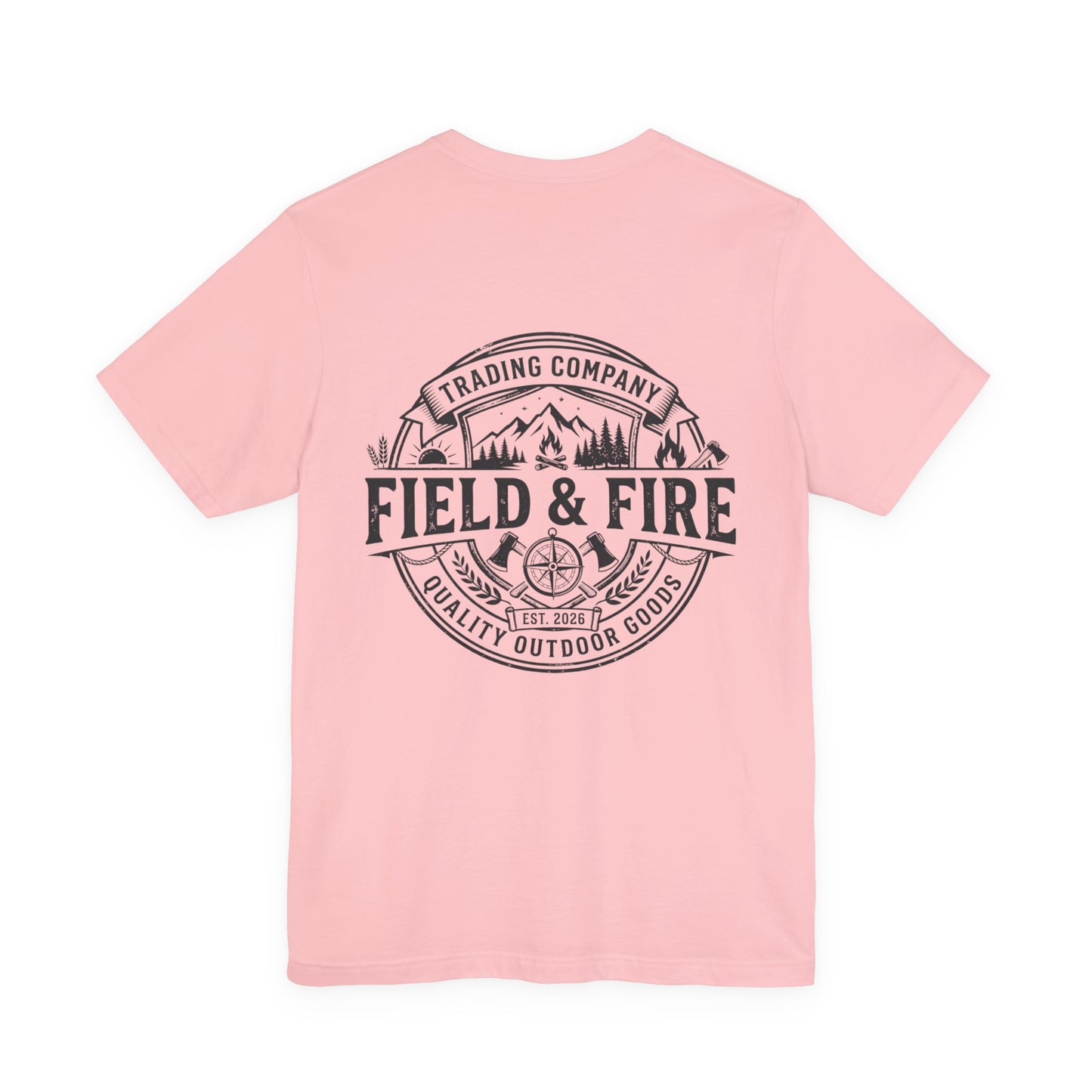FNF Medallion Unisex Jersey Short Sleeve Tee - Black Design