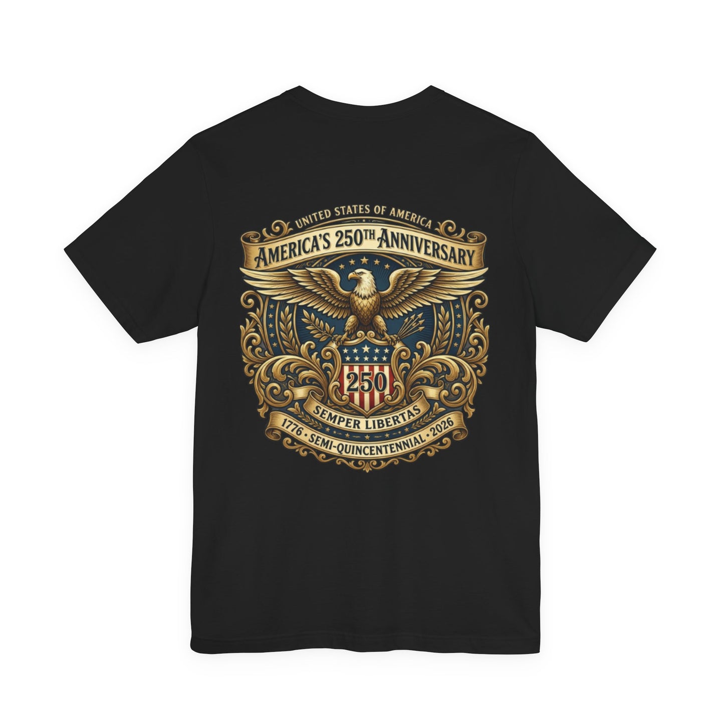 USA 250th Anniversary Unisex Jersey Short Sleeve Tee