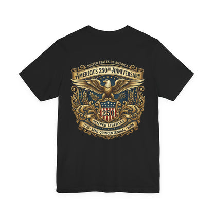 USA 250th Anniversary Unisex Jersey Short Sleeve Tee