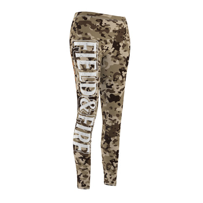 Desert Ridge Women's Cut & Sew Casual Leggings (AOP)