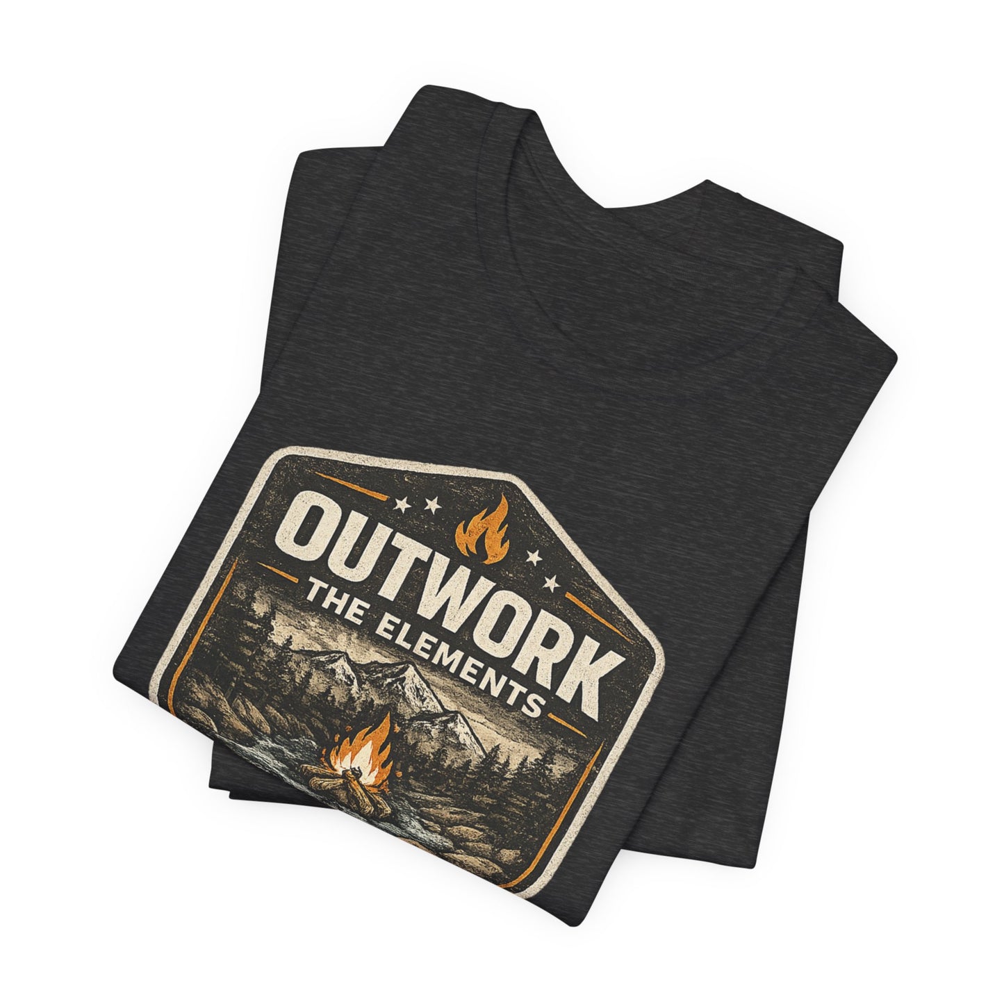 Outwork The Elements Unisex Jersey Short Sleeve Tee