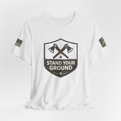 Stand Your Ground Unisex Jersey Short Sleeve Tee