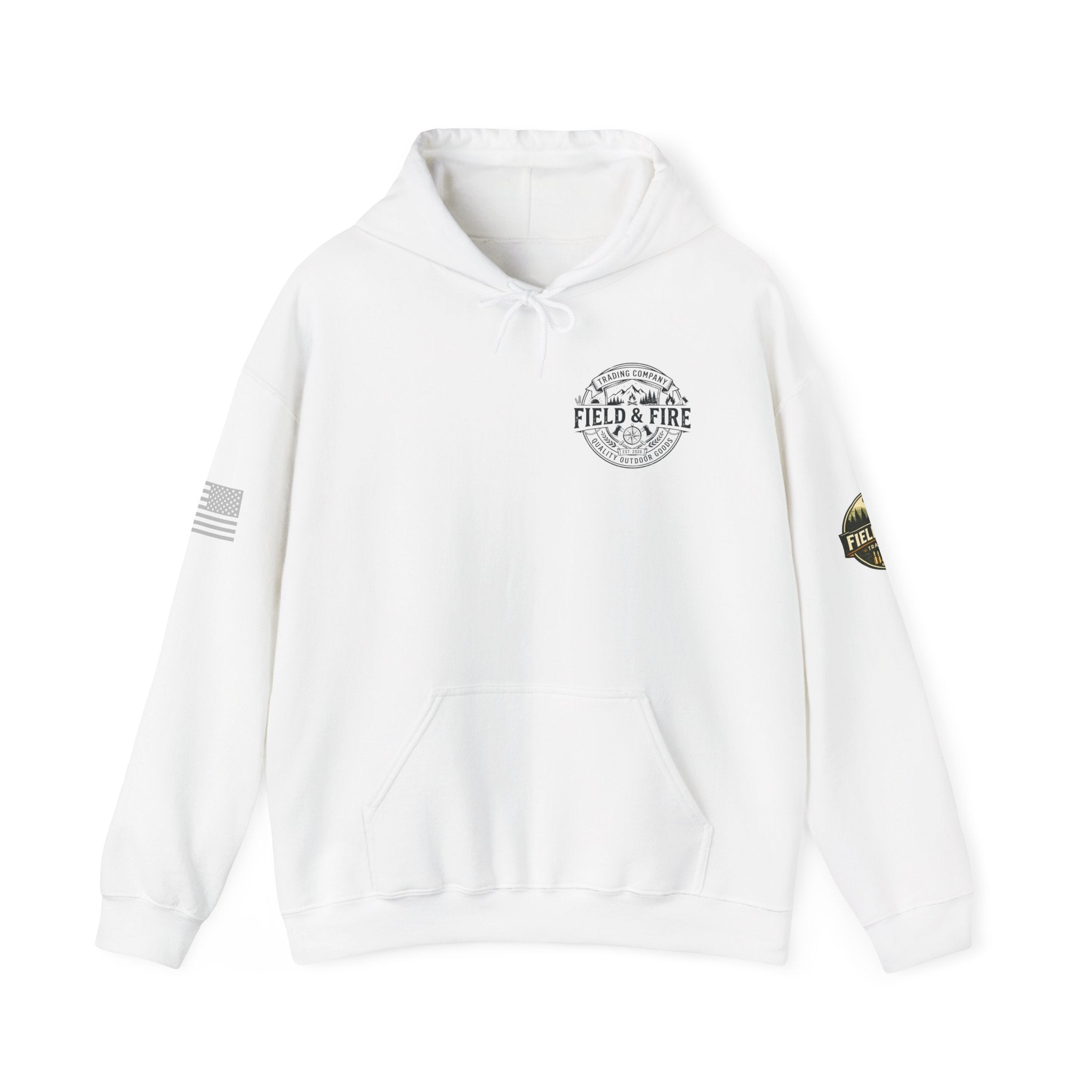 FNF Medallion Heavy Blend™ Hooded Sweatshirt – Field & Fire Merch