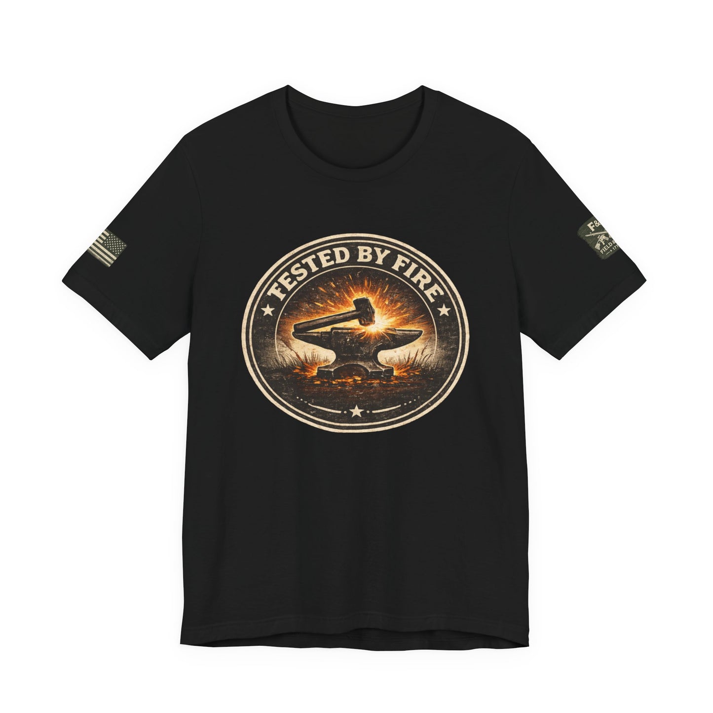 Tested By Fire Unisex Jersey Short Sleeve Tee