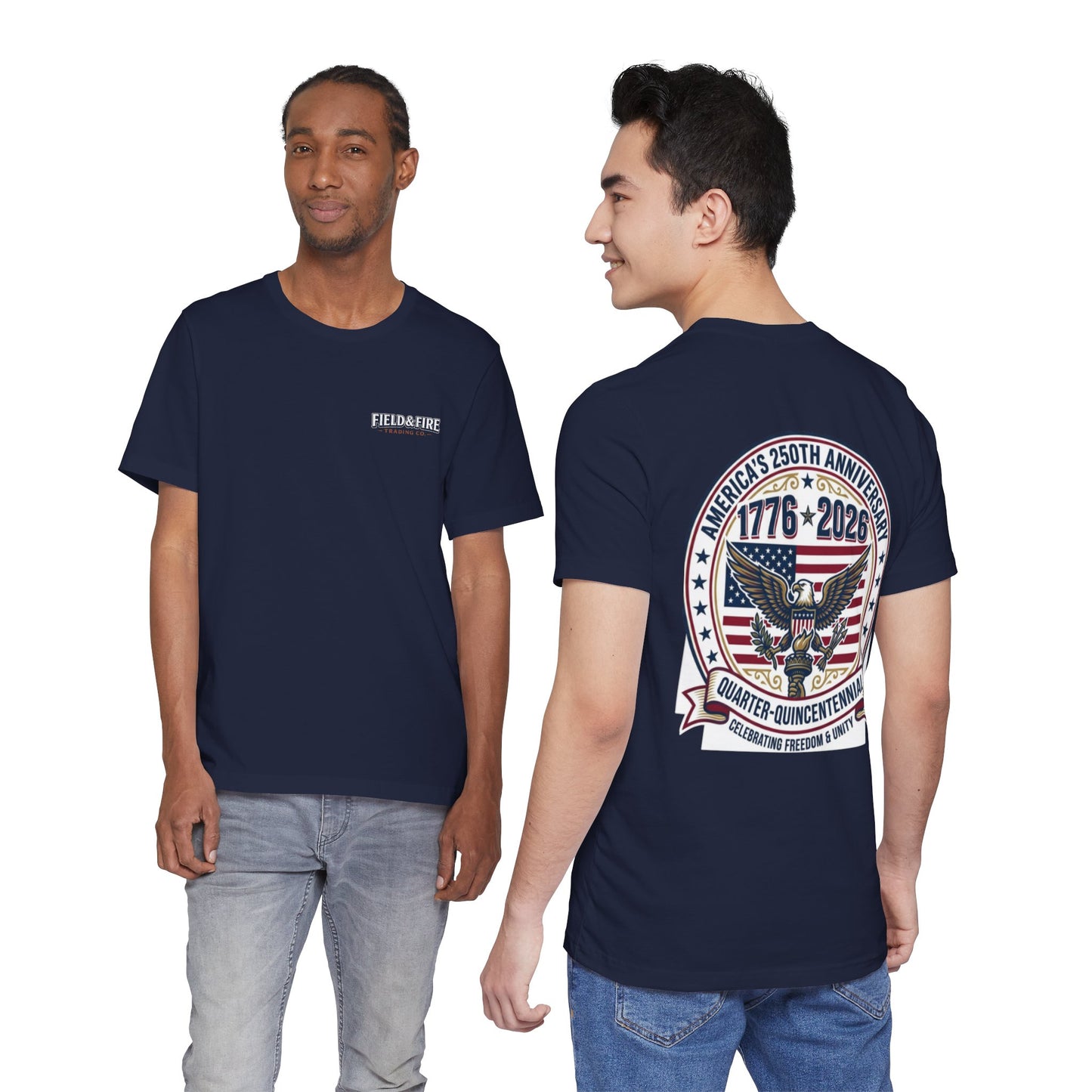 Happy 250th MERICA! Unisex Jersey Short Sleeve Tee