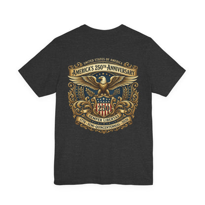 USA 250th Anniversary Unisex Jersey Short Sleeve Tee