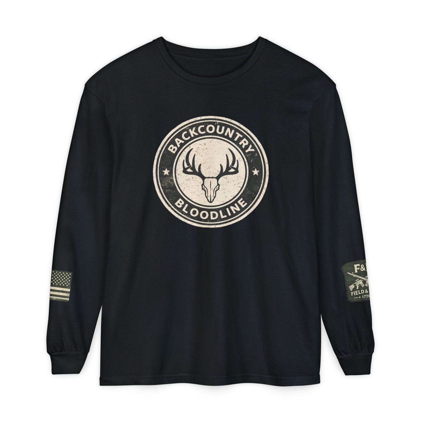 Backcountry Bloodline Unisex Garment-dyed Long Sleeve T-Shirt
