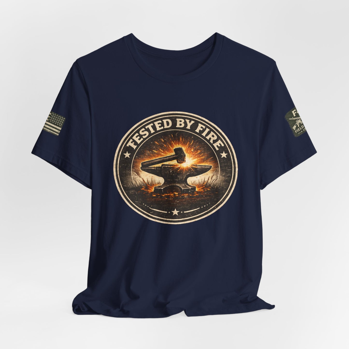 Tested By Fire Unisex Jersey Short Sleeve Tee