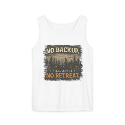 No Backup Unisex Garment-Dyed Tank Top