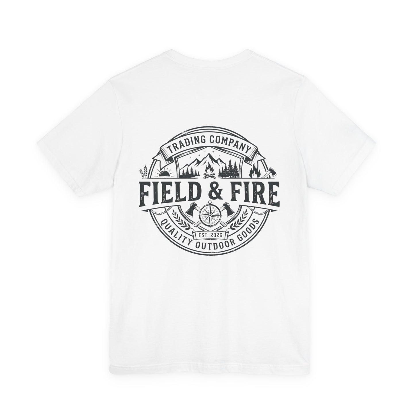 FNF Medallion Unisex Jersey Short Sleeve Tee - Black Design
