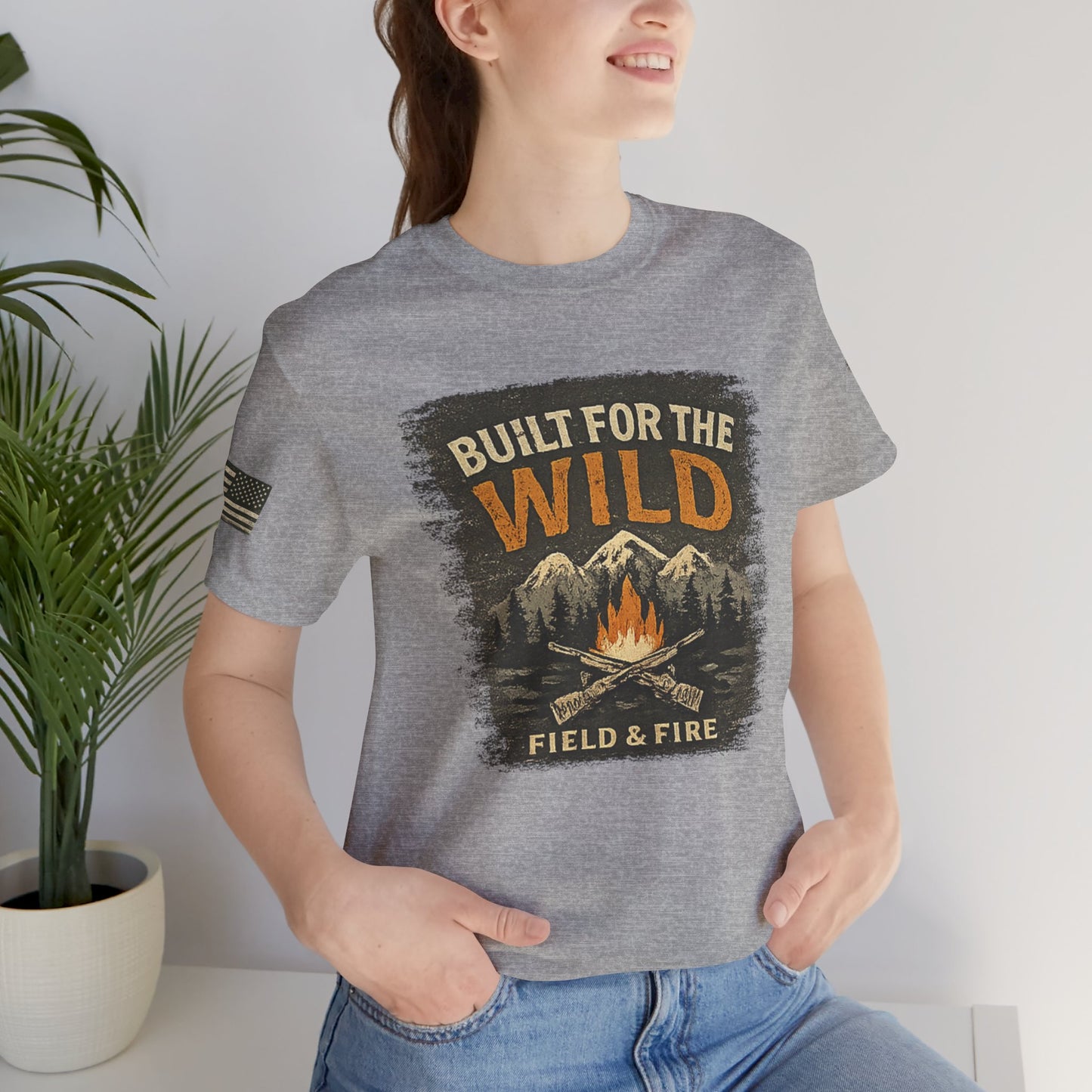 Built For The Wild Unisex Jersey Short Sleeve Tee