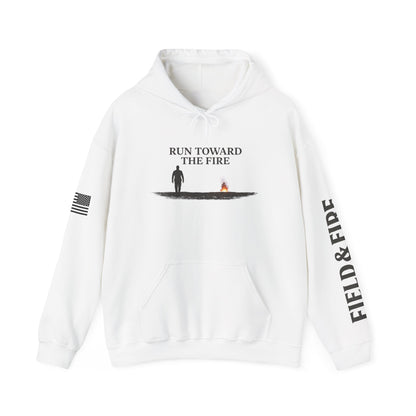Run Toward The Fire Unisex Heavy Blend™ Hooded Sweatshirt