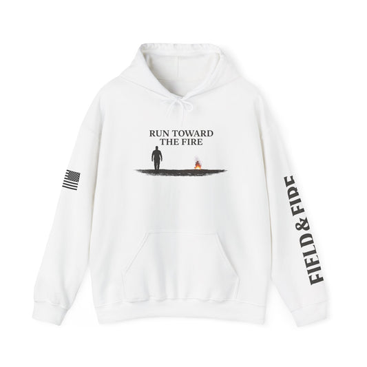 Run Toward The Fire Unisex Heavy Blend™ Hooded Sweatshirt