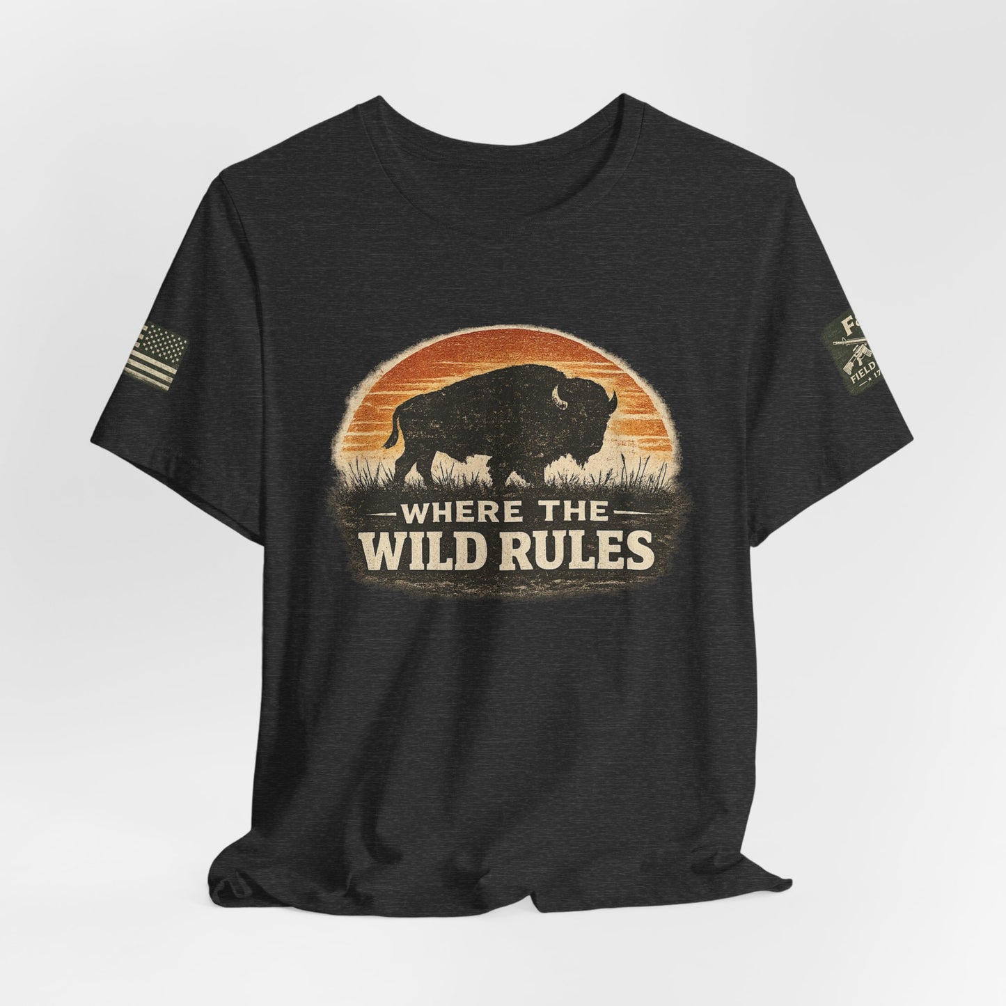 Where The Wild Rules Unisex Jersey Short Sleeve Tee