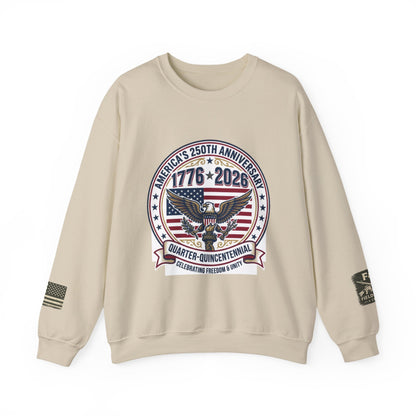 Happy 250th MERICA! Unisex Heavy Blend™ Crewneck Sweatshirt
