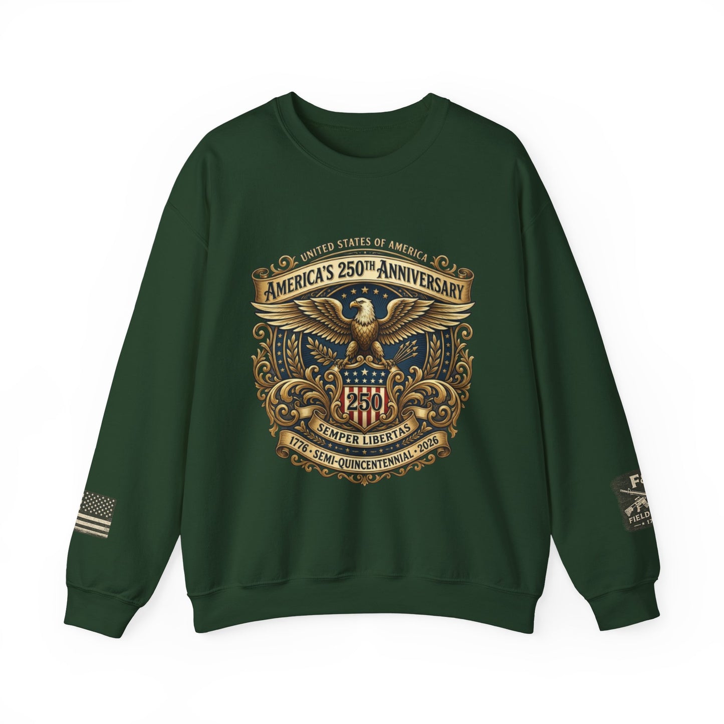 USA 250th Anniversary Unisex Heavy Blend™ Crewneck Sweatshirt