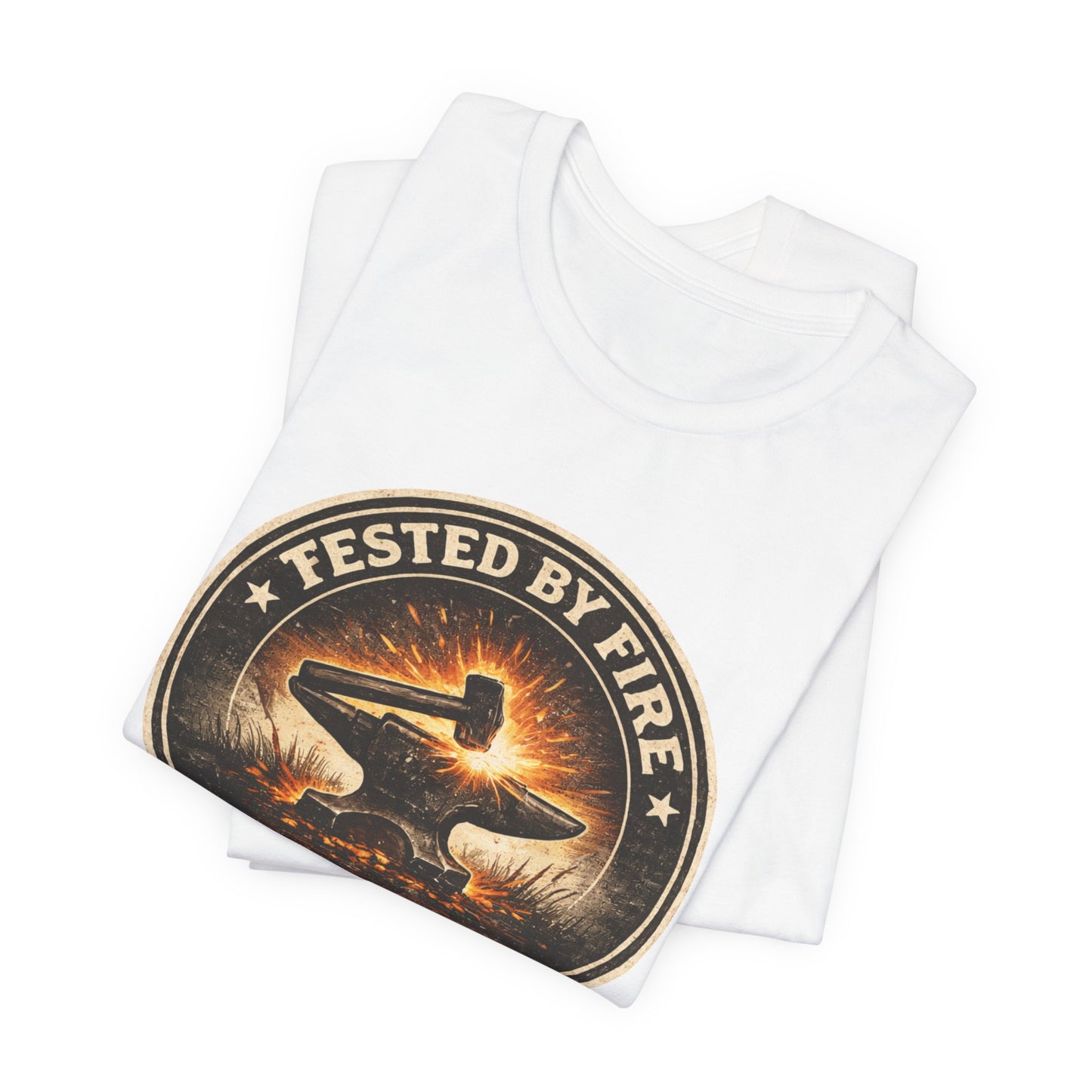 Tested By Fire Unisex Jersey Short Sleeve Tee