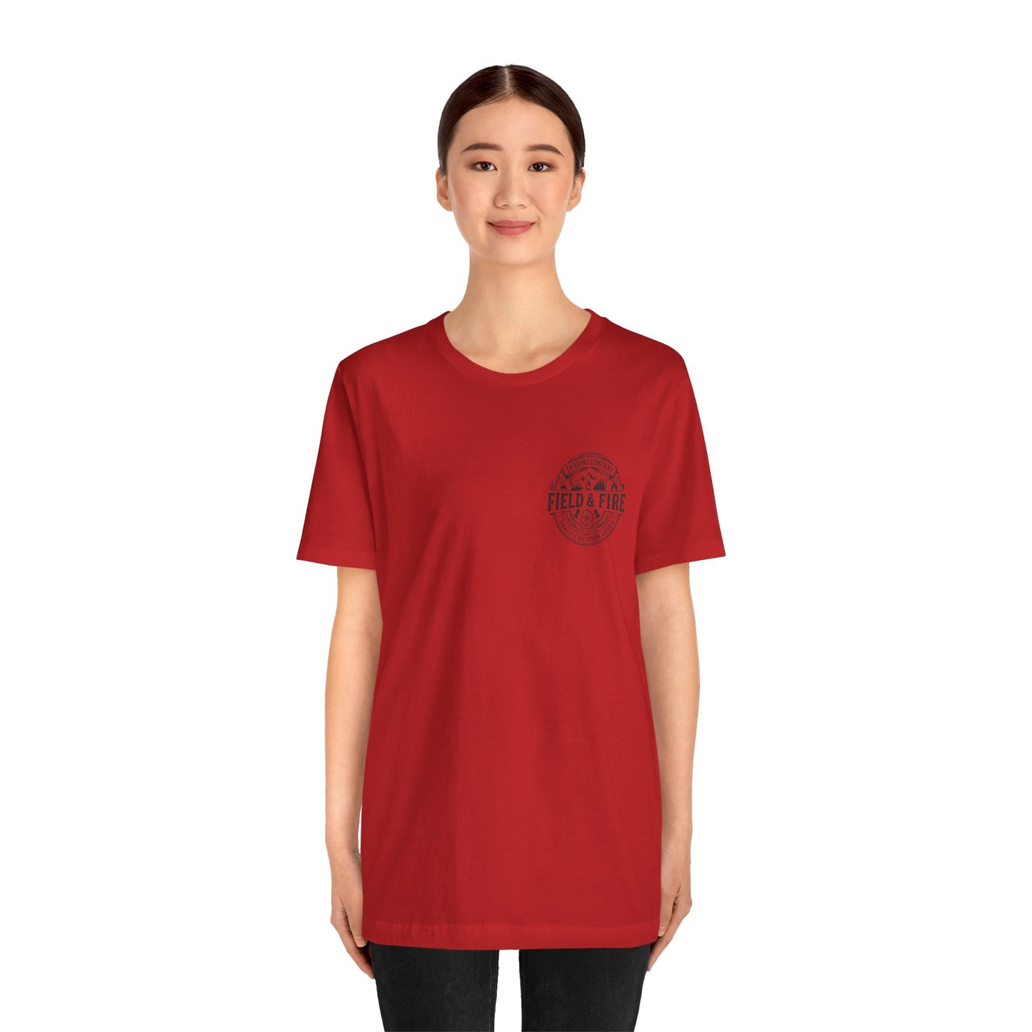 FNF Medallion Unisex Jersey Short Sleeve Tee - Black Design