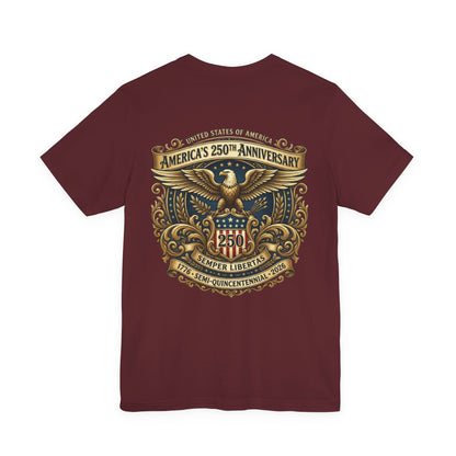 USA 250th Anniversary Unisex Jersey Short Sleeve Tee