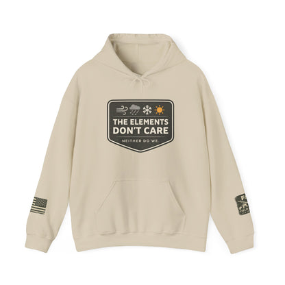 The Elements Don't Care Unisex Heavy Blend™ Hooded Sweatshirt