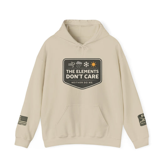 The Elements Don't Care Unisex Heavy Blend™ Hooded Sweatshirt
