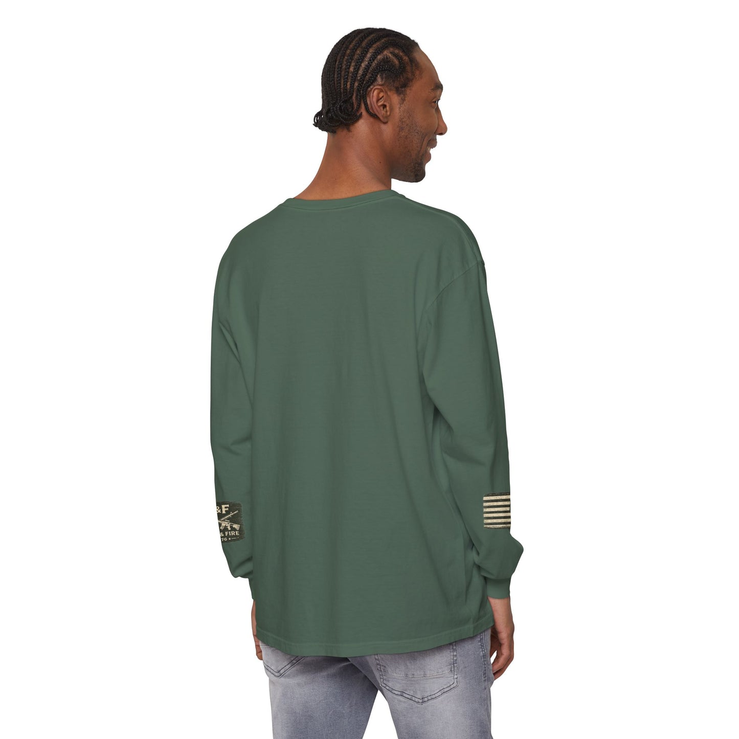 Into The Timber Unisex Garment-dyed Long Sleeve T-Shirt