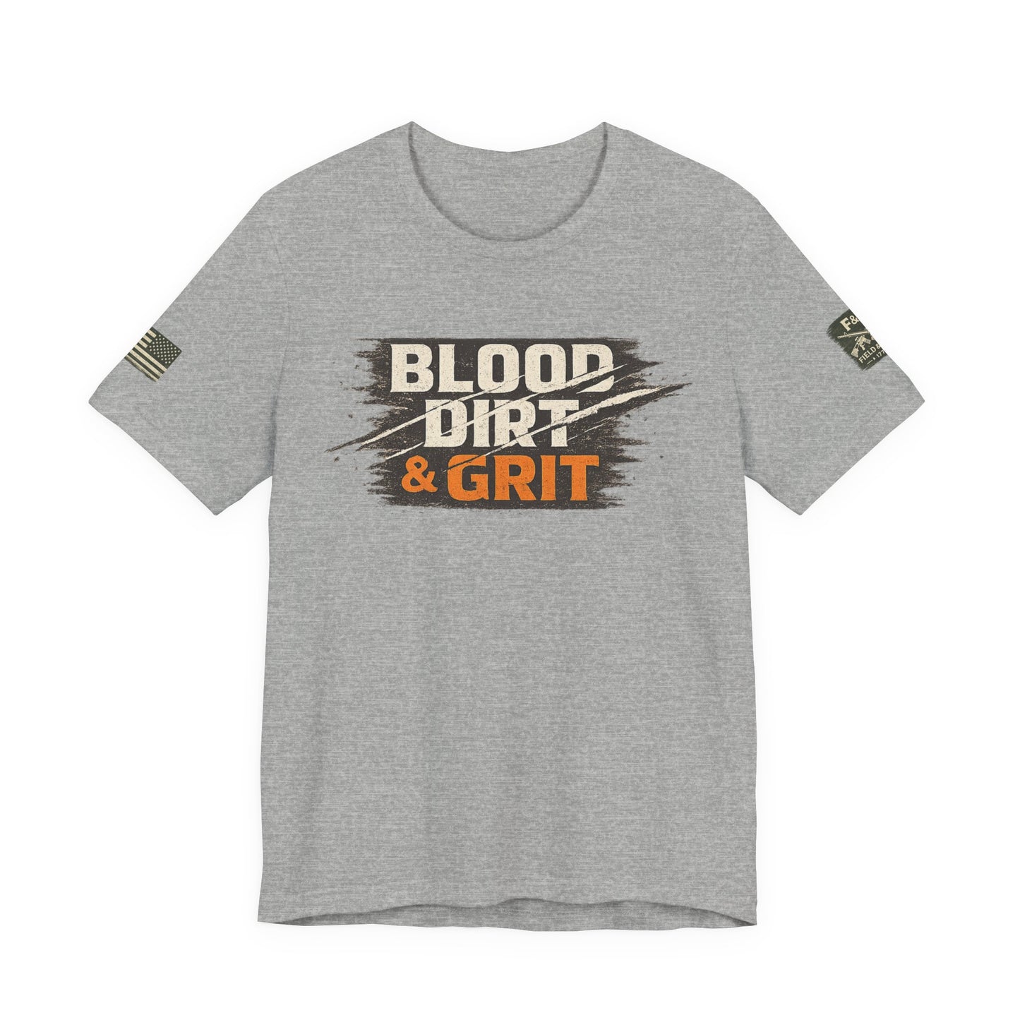 Blood Dirt Grit Unisex Jersey Short Sleeve Tee