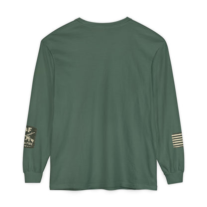Tested By Fire Unisex Garment-dyed Long Sleeve T-Shirt