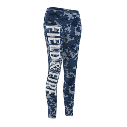 Midnight Recon Women's Cut & Sew Casual Leggings (AOP)