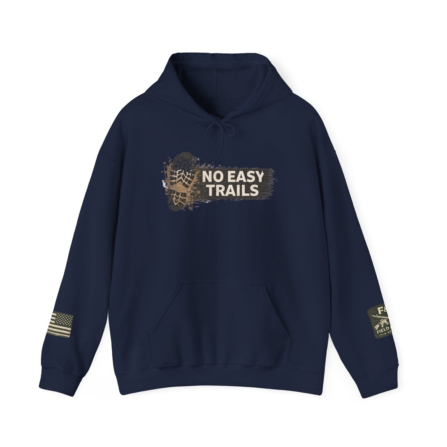 No Easy Trails Unisex Heavy Blend™ Hooded Sweatshirt