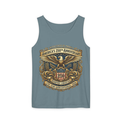 USA 250th Anniversary Unisex Garment-Dyed Tank Top