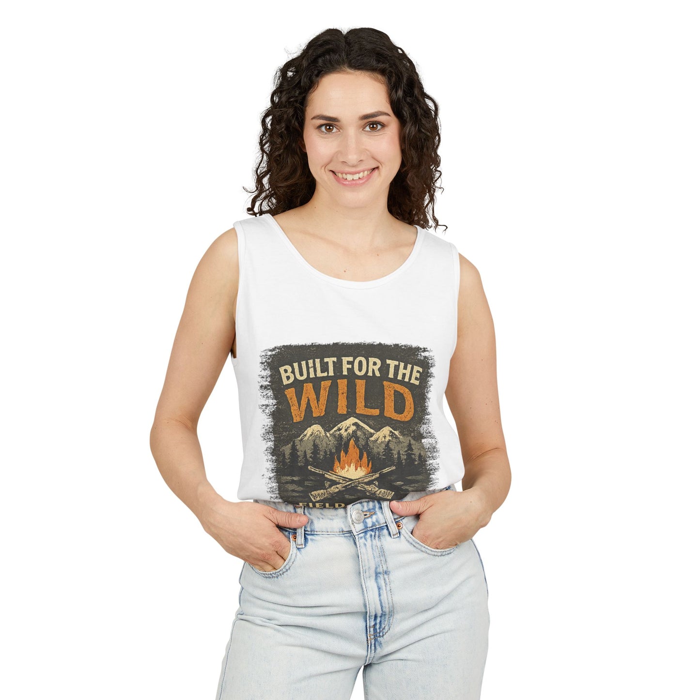 Built For The Wild Unisex Garment-Dyed Tank Top