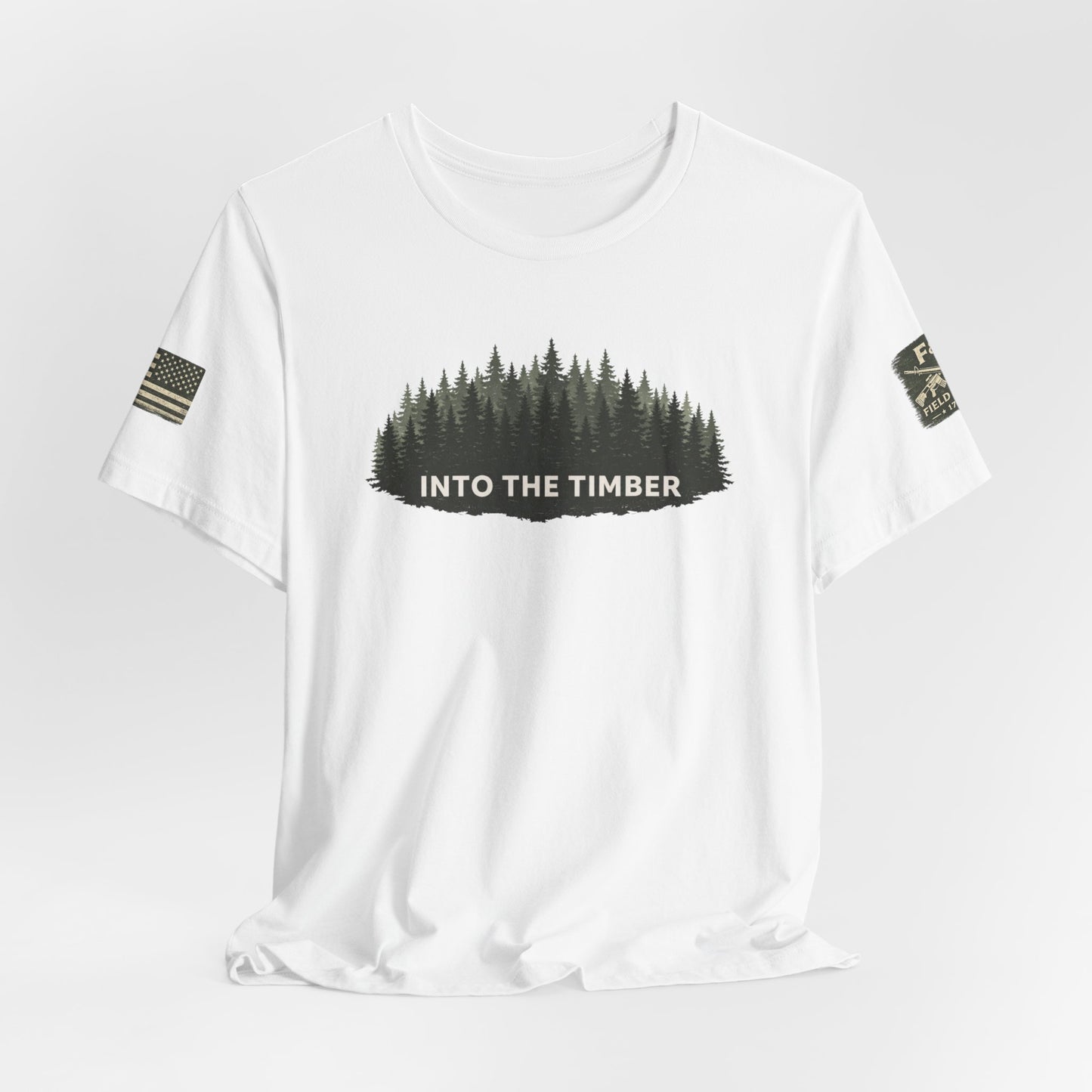 Into The Timber Unisex Jersey Short Sleeve Tee