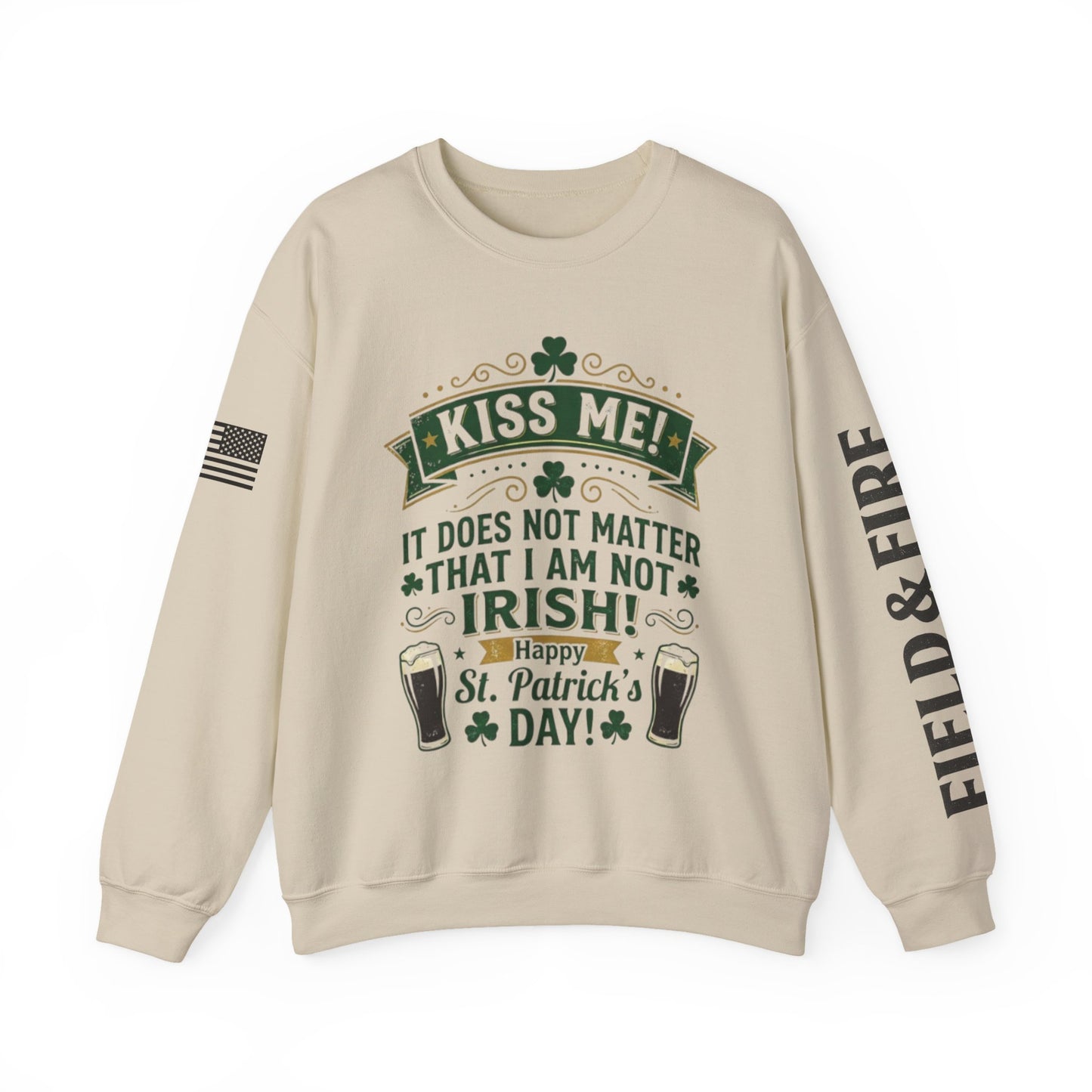 Everyone's Irish on St. Patrick's Day Unisex Heavy Blend™ Crewneck Sweatshirt