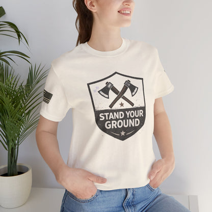 Stand Your Ground Unisex Jersey Short Sleeve Tee